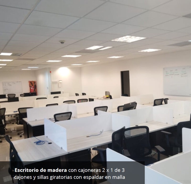 Escritorio de madera